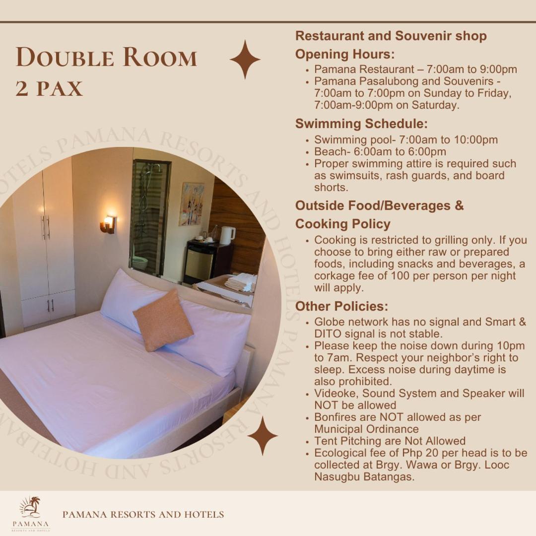 Pamana Resorts And Hotels Nasugbu Room photo